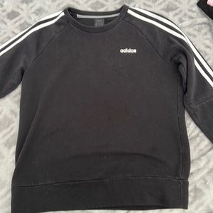 adidas black crew neck